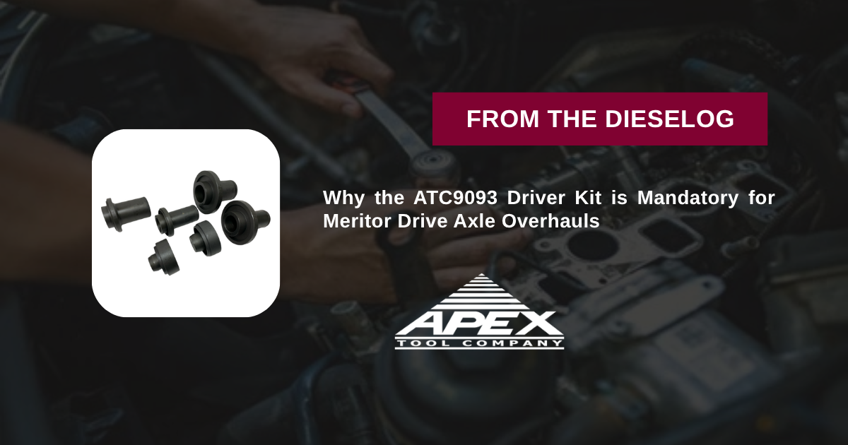 ATC9093 Meritor Updated Seal Driver Kit 4463 Complete Set in Case
